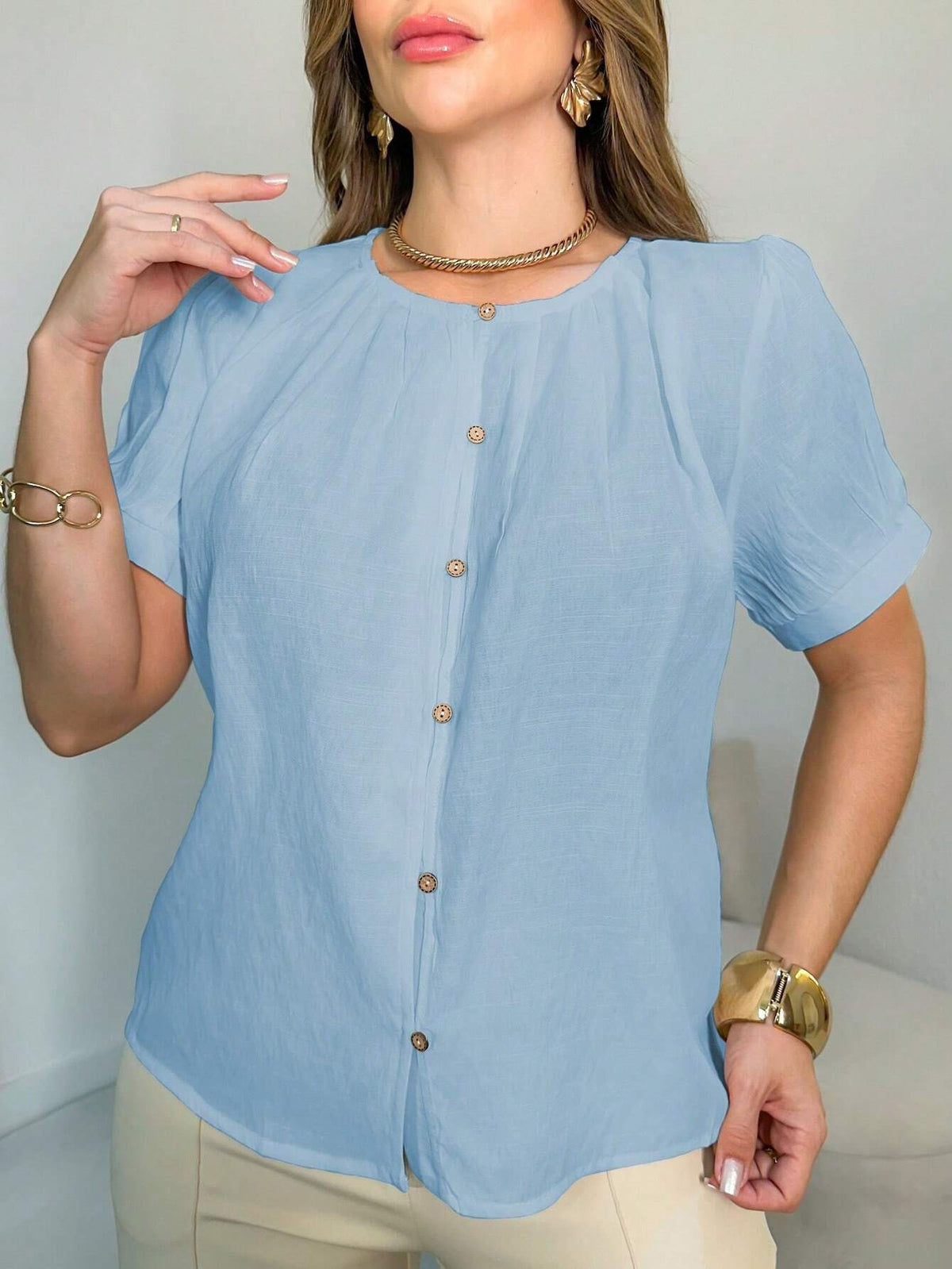 BLUSA LINHO SERENITY DC