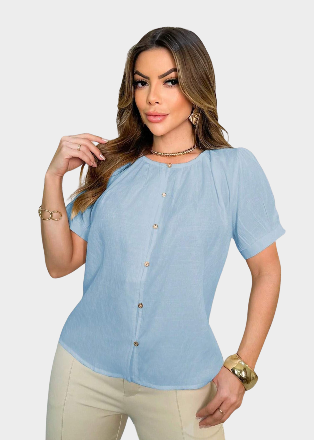 BLUSA LINHO SERENITY DC